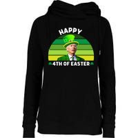 Funny Joe Biden St Patricks Day Happy 4th Of Easter Womens Funnel Neck Pullover Hood