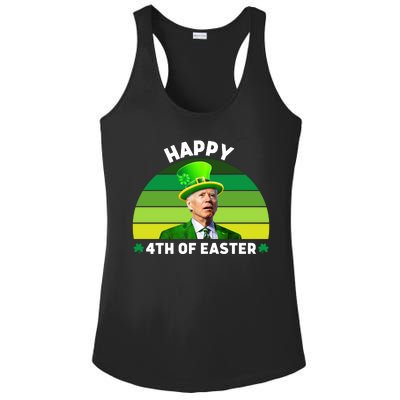 Funny Joe Biden St Patricks Day Happy 4th Of Easter Ladies PosiCharge Competitor Racerback Tank