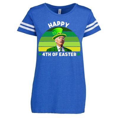 Funny Joe Biden St Patricks Day Happy 4th Of Easter Enza Ladies Jersey Football T-Shirt