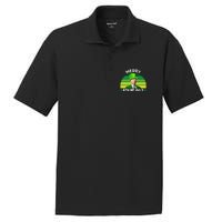 Funny Joe Biden St Patricks Day Merry 4th Of July PosiCharge RacerMesh Polo