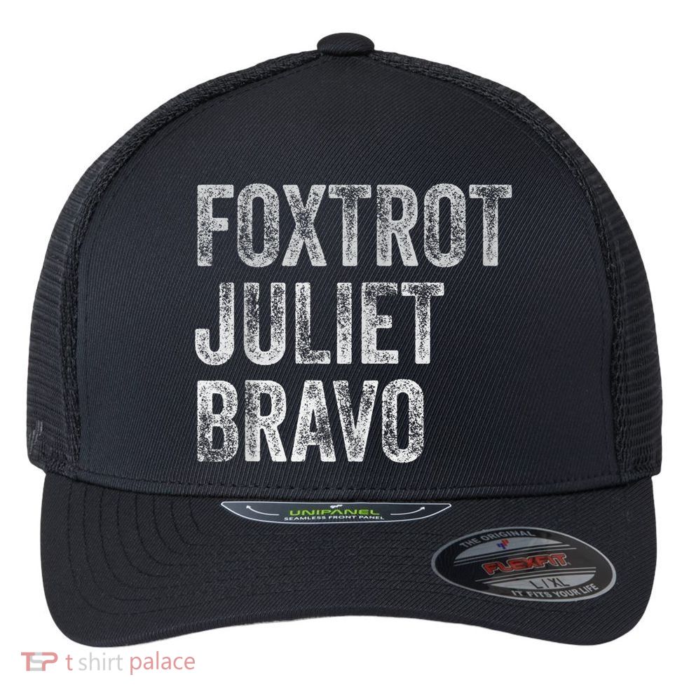 Foxtrot Juliet Bravo, FJB Design Flexfit Unipanel Trucker Cap