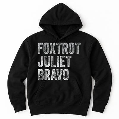 Foxtrot Juliet Bravo, FJB Design Hoodie