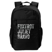 Foxtrot Juliet Bravo, FJB Design Backpack