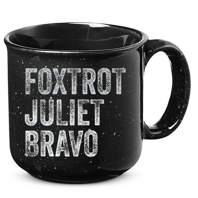 Foxtrot Juliet Bravo, FJB Design 15oz Campfire Ceramic Mug