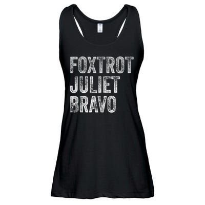 Foxtrot Juliet Bravo, FJB Design Ladies Essential Flowy Tank