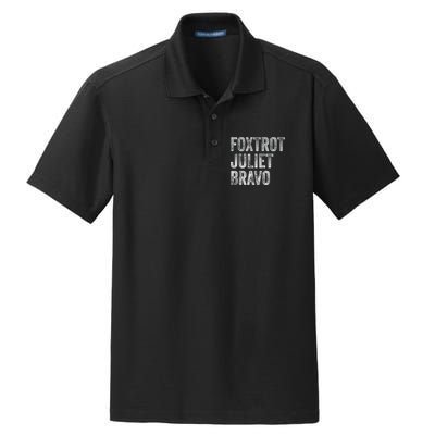 Foxtrot Juliet Bravo, FJB Design Dry Zone Grid Polo