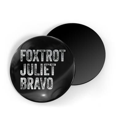 Foxtrot Juliet Bravo, FJB Design Magnet