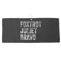 Foxtrot Juliet Bravo, FJB Design Large Microfiber Waffle Golf Towel
