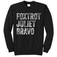 Foxtrot Juliet Bravo, FJB Design Tall Sweatshirt