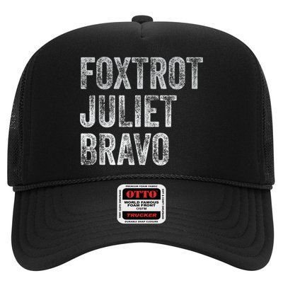 Foxtrot Juliet Bravo, FJB Design Trucker Hat