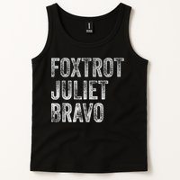 Foxtrot Juliet Bravo, FJB Design Tank Top