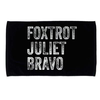 Foxtrot Juliet Bravo, FJB Design Microfiber Hand Towel