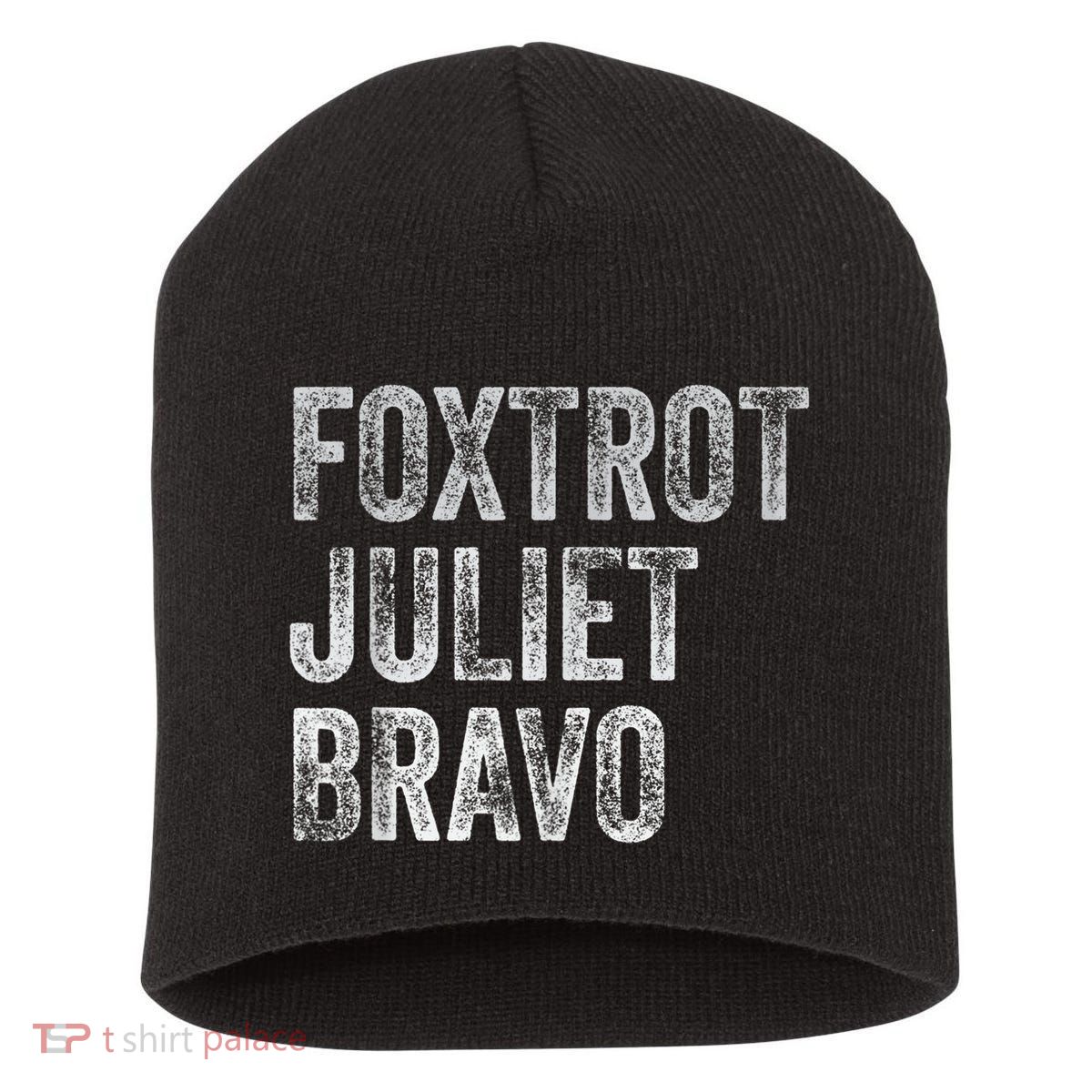 Foxtrot Juliet Bravo, FJB Design Short Acrylic Beanie