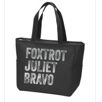 Foxtrot Juliet Bravo, FJB Design Zip Tote Bag