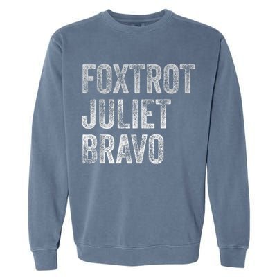 Foxtrot Juliet Bravo, FJB Design Garment-Dyed Sweatshirt