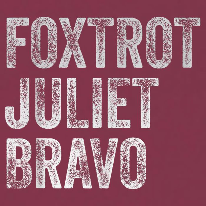 Foxtrot Juliet Bravo, FJB Design 16oz Travel Tumbler