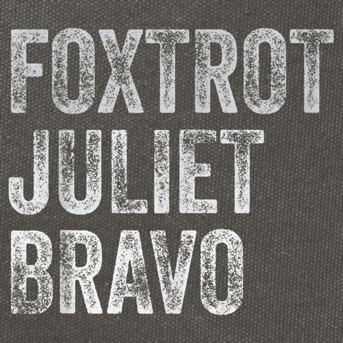 Foxtrot Juliet Bravo, FJB Design Cotton Canvas Backpack