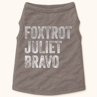 Foxtrot Juliet Bravo, FJB Design Doggie Tank