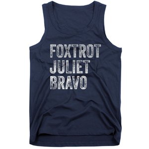 Foxtrot Juliet Bravo, FJB Design Tank Top