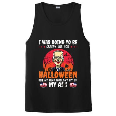 Funny Joe Biden I Was Going To Be Creepy Joe For Halloween PosiCharge Competitor Tank