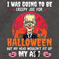 Funny Joe Biden I Was Going To Be Creepy Joe For Halloween Vector Backpack
