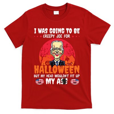 Funny Joe Biden I Was Going To Be Creepy Joe For Halloween T-Shirt