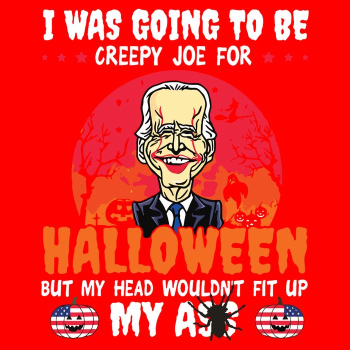 Funny Joe Biden I Was Going To Be Creepy Joe For Halloween Short Acrylic Beanie