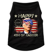 Funny Joe Biden 4th Of July Happy 4th Of Easter Us Flag Doggie Tank