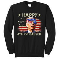 Funny Joe Biden 4th Of July Happy 4th Of Easter Us Flag Sweatshirt