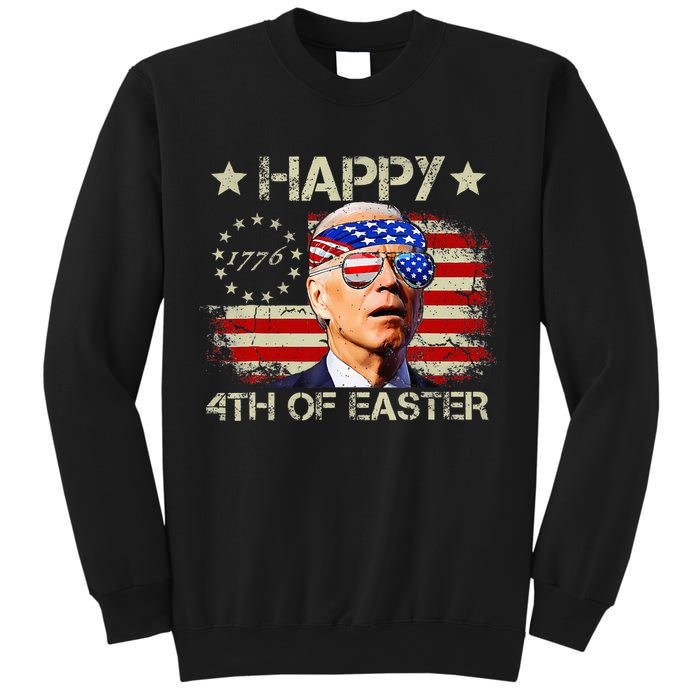 Funny Joe Biden 4th Of July Happy 4th Of Easter Us Flag Sweatshirt