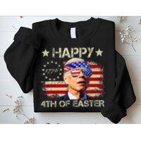 Funny Joe Biden 4th Of July Happy 4th Of Easter Us Flag Sweatshirt
