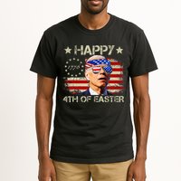 Funny Joe Biden 4th Of July Happy 4th Of Easter Us Flag Tall T-Shirt