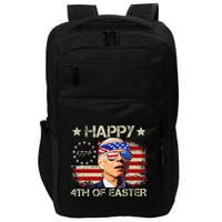 Funny Joe Biden 4th Of July Happy 4th Of Easter Us Flag Impact Tech Backpack