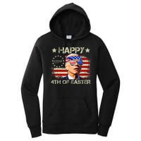 Funny Joe Biden 4th Of July Happy 4th Of Easter Us Flag Women's Pullover Hoodie