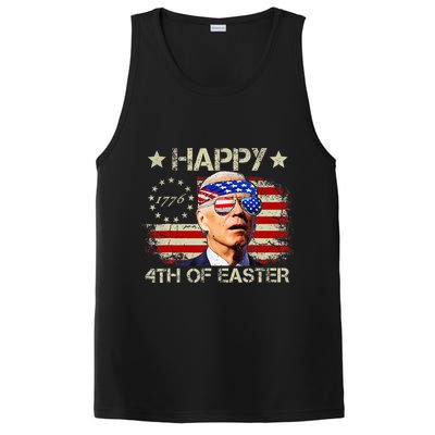 Funny Joe Biden 4th Of July Happy 4th Of Easter Us Flag PosiCharge Competitor Tank