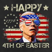 Funny Joe Biden 4th Of July Happy 4th Of Easter Us Flag Trucker Hat