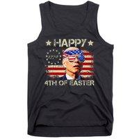 Funny Joe Biden 4th Of July Happy 4th Of Easter Us Flag Tank Top