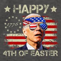 Funny Joe Biden 4th Of July Happy 4th Of Easter Us Flag Vector Backpack