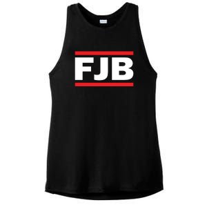 Fuck Joe Biden FJB Ladies PosiCharge Tri-Blend Wicking Tank