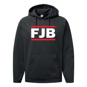 Fuck Joe Biden FJB Performance Fleece Hoodie