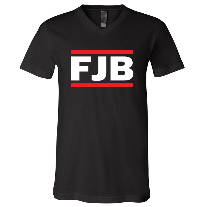 Fuck Joe Biden FJB V-Neck T-Shirt