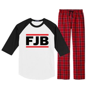 Fuck Joe Biden FJB Raglan Sleeve Pajama Set