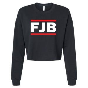 Fuck Joe Biden FJB Cropped Pullover Crew