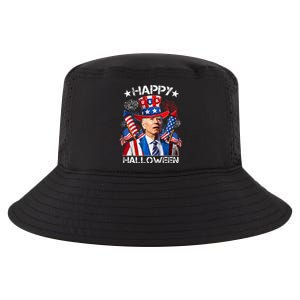 Funny Joe Biden 4th Of July Happy Halloween Firework Cool Comfort Performance Bucket Hat