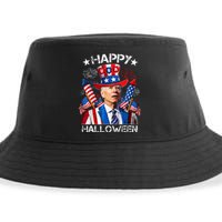 Funny Joe Biden 4th Of July Happy Halloween Firework Sustainable Bucket Hat