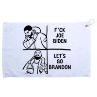 Fuck Joe Biden Lets Go Brandon Conservative Us Grommeted Golf Towel