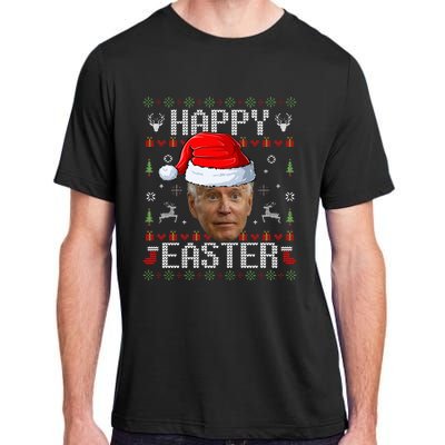 Funny Joe Biden Happy Easter Funny Ugly Christmas Sweater  Adult ChromaSoft Performance T-Shirt