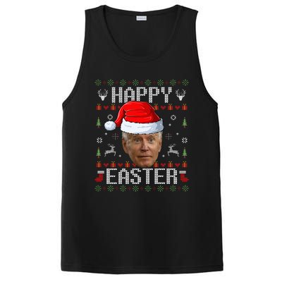 Funny Joe Biden Happy Easter Funny Ugly Christmas Sweater  PosiCharge Competitor Tank