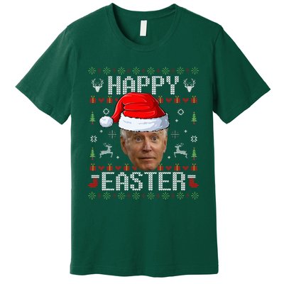 Funny Joe Biden Happy Easter Funny Ugly Christmas Sweater  Premium T-Shirt