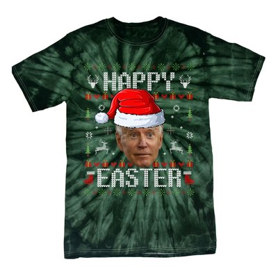 Funny Joe Biden Happy Easter Funny Ugly Christmas Sweater  Tie-Dye T-Shirt